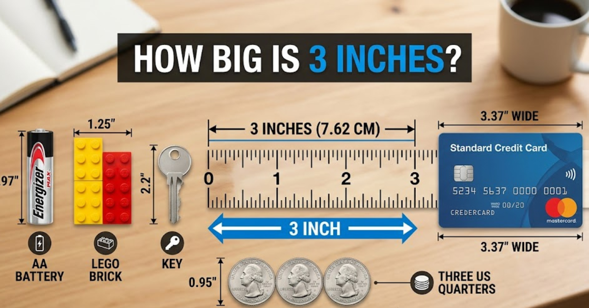 How Big Is 3 Inches? Easy Visual Size Guide