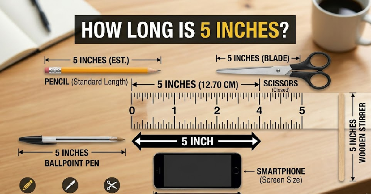 How Long Is 5 Inches? Easy Size Comparison Guide