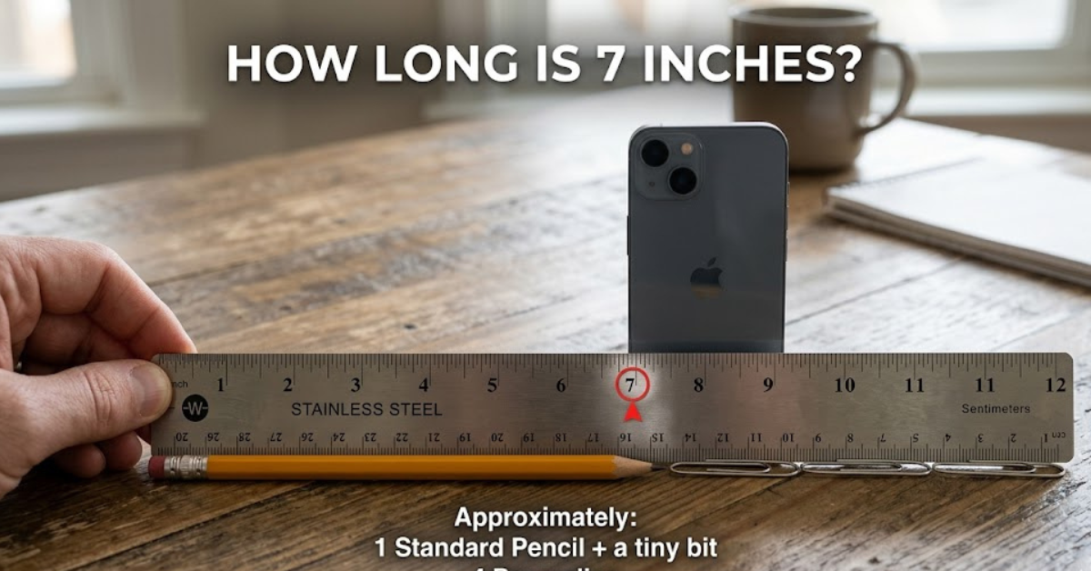 How Long Is 7 Inches? Easy Visual Comparisons