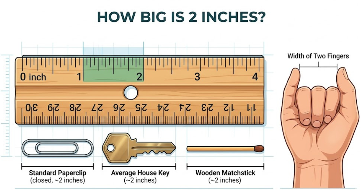 How Big Is 2 Inches? Simple Size Comparisons
