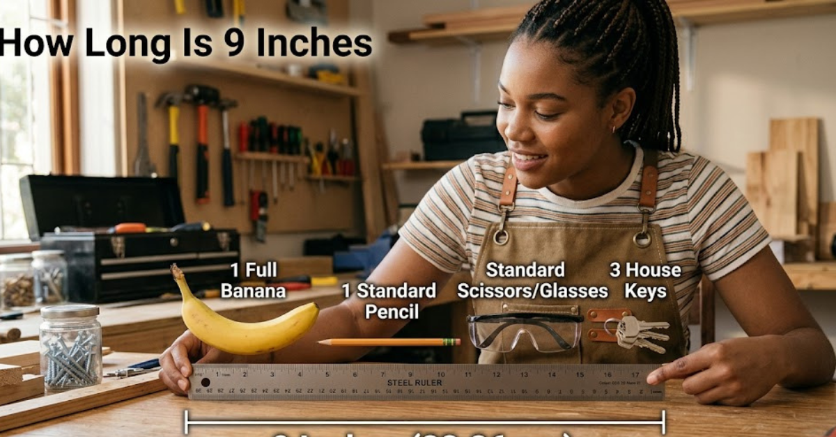How Long Is 9 Inches? (Visual Guide & Conversions)
