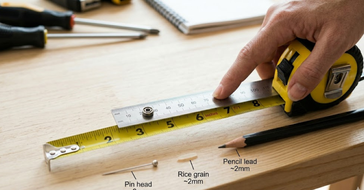How Big Is 2mm? (Visual Guide, Examples & Conversions)