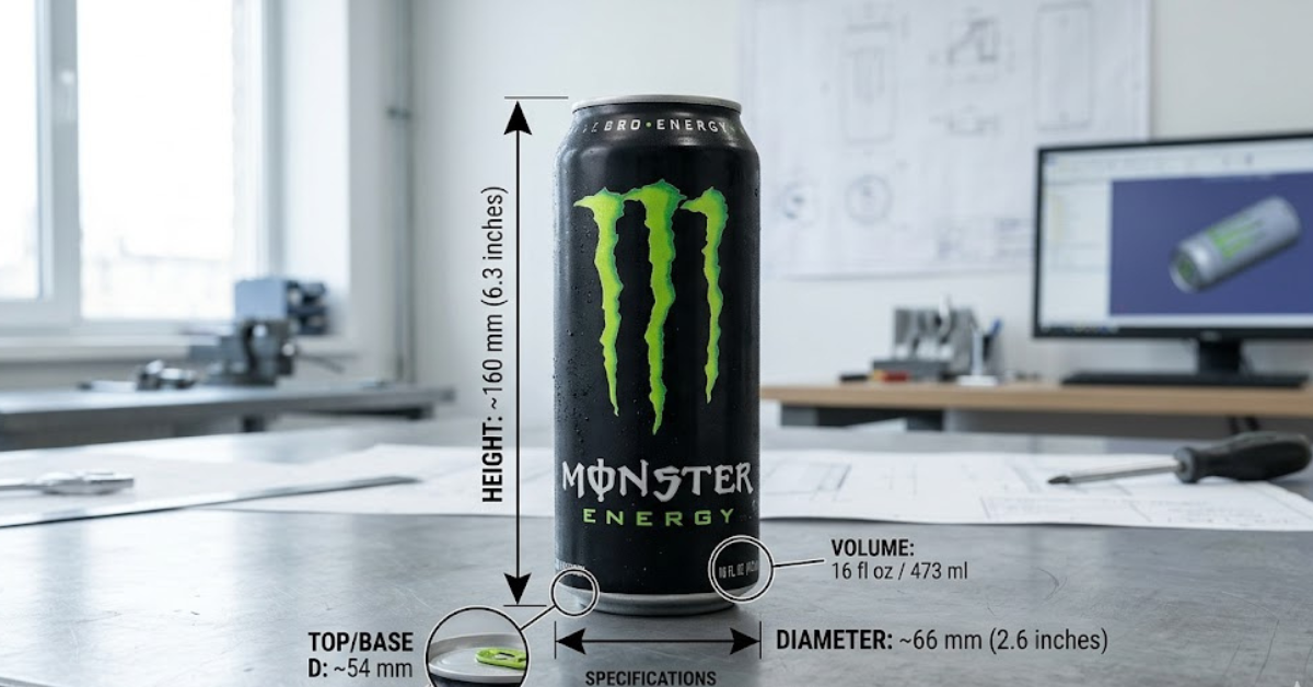 Monster Can Dimensions: Sizes, Inches & ML Guide