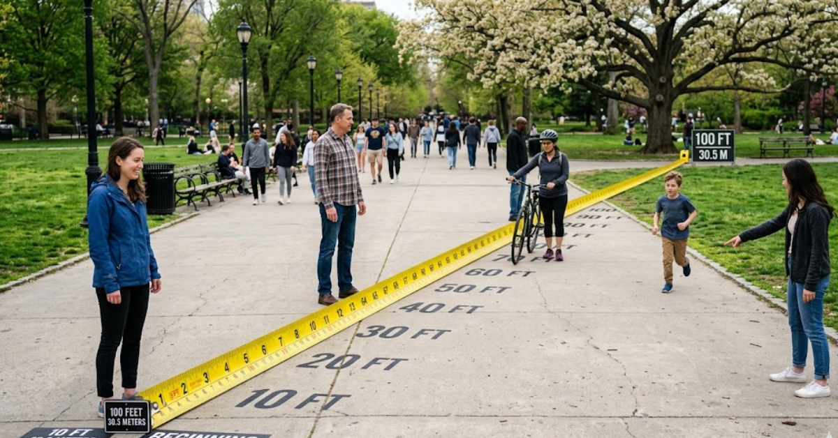 How Long Is 100 Feet? Visual Guide & Real Examples