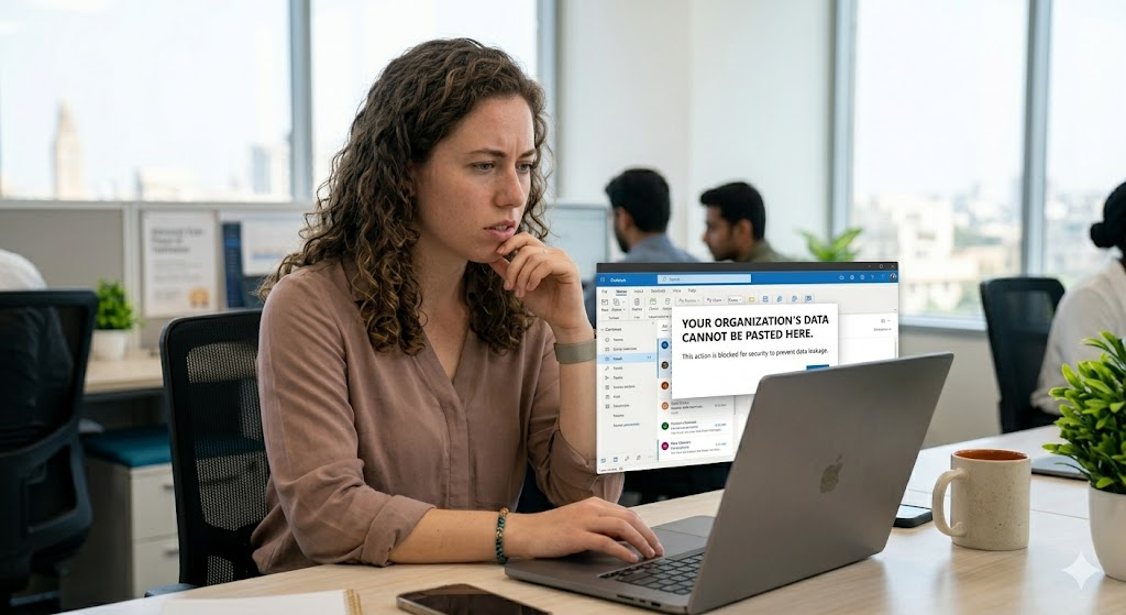 Why Your Organization’s Data Cannot Be Pasted Here: A Simple Guide