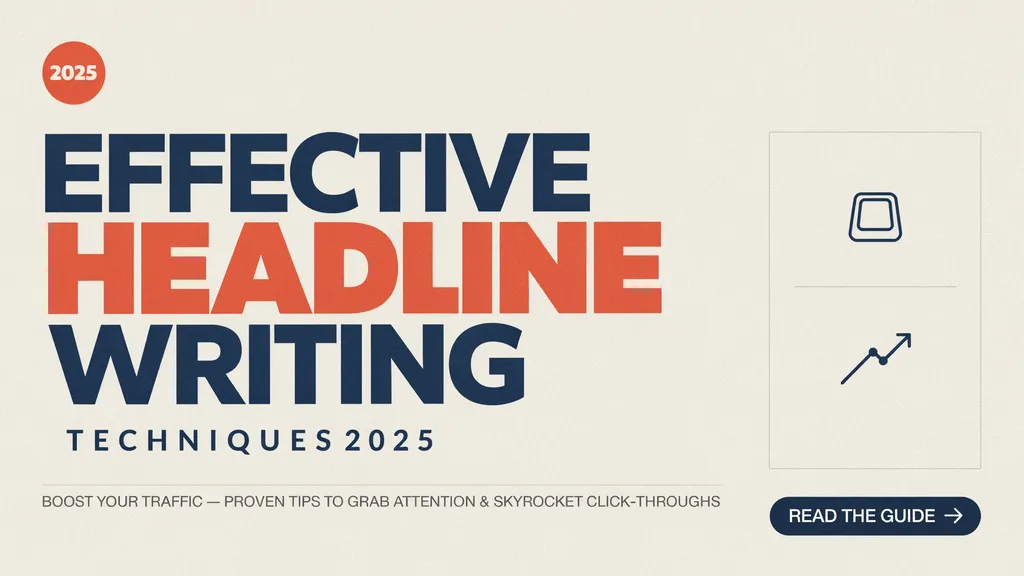 Effective Headline Writing Techniques 2025: Boost Your Traffic