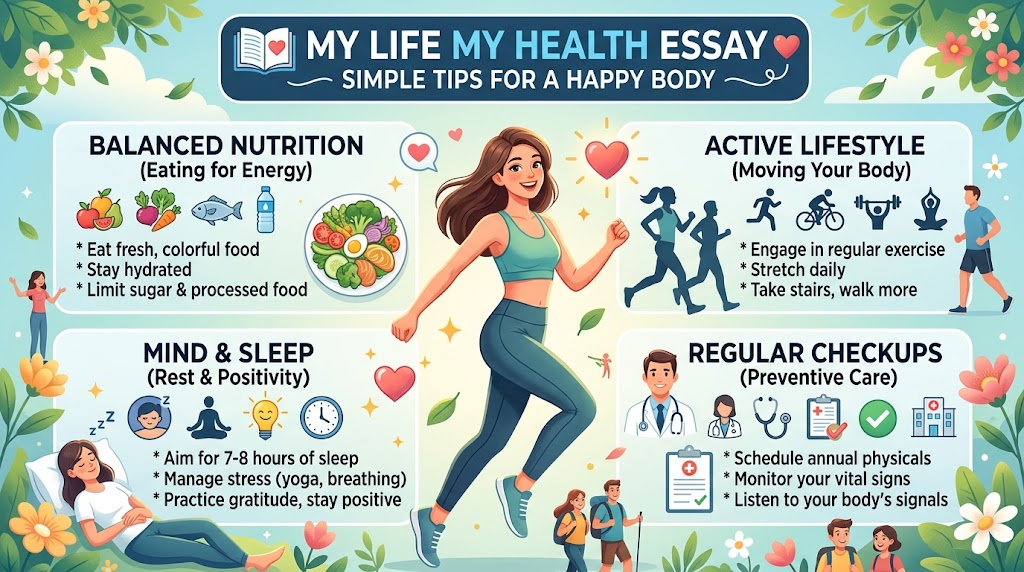 My Life My Health Essay: Simple Tips for a Happy Body